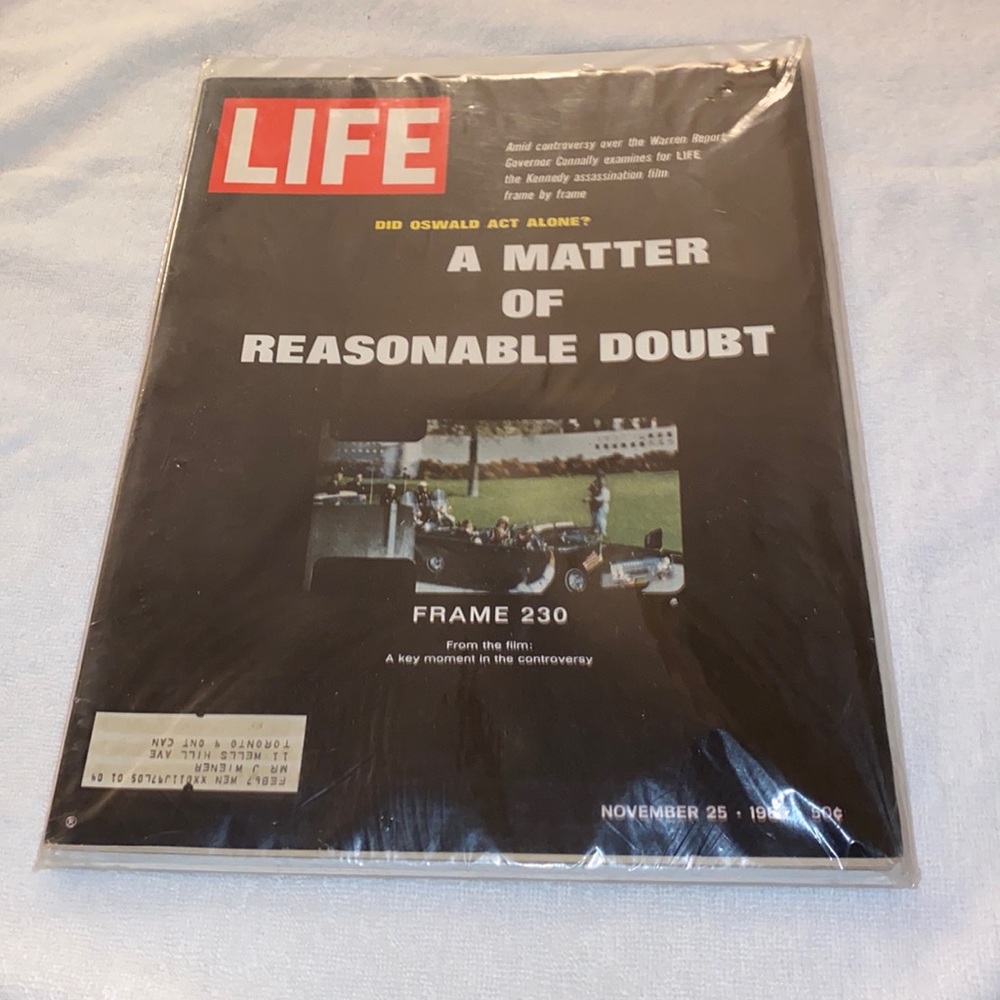 LIFE JFK assassination